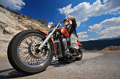 guy riding motorcycle through mexico ny
